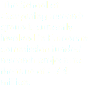  The School of Computing research group is currently involved in European commission funded research projects to the tune of € 7.4 million.